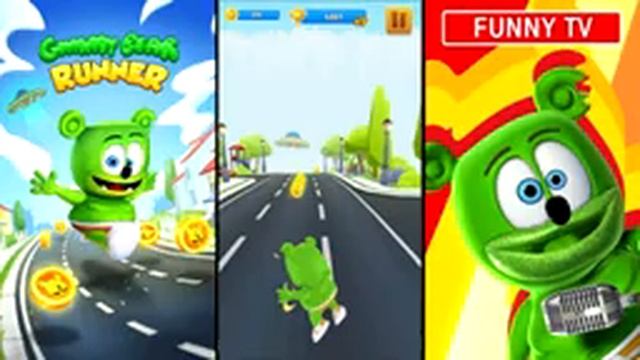 Gummy Bear Running (Official Endless Runner by Genera Games) Gameplay Walkthrough (Android) смотреть онлайн