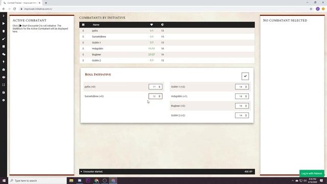 How to Stream D&D 04: Setting up a FREE Encounter Tracker (Improved Initiative)! смотреть онлайн