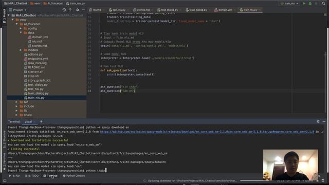 [RASA series #1] Ai cũng có thể làm chatbot "siêu ngon khổng lồ" смотреть онлайн