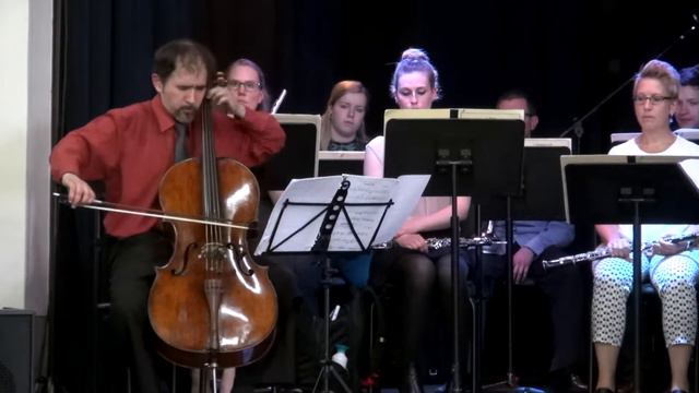 Friedrich Gulda Concerto for Cello and Wind Orchestra - Limburgs Cellofestival juni 2018 смотреть онлайн