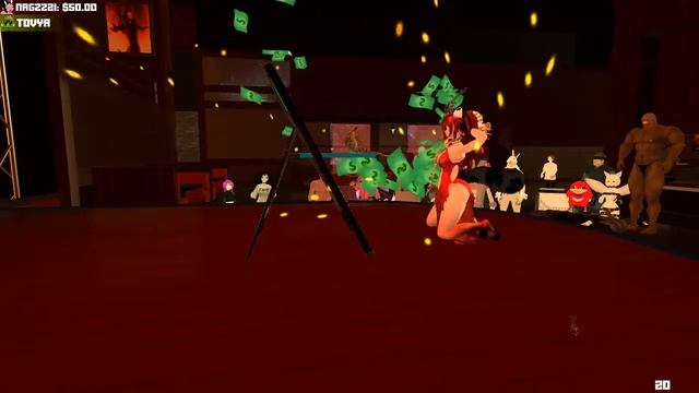 20191106 Poke gets a Lap Dance in VR FreezingIntelligentBeanKappaClaus смотреть онлайн