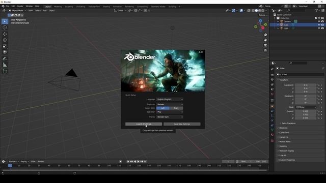 [Blender] Сохранение настроек при переходе на новую версию смотреть онлайн