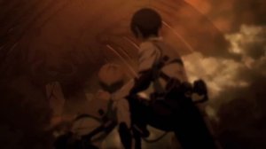 Атака Титанов Эрен использует силу прародителя. Гул Земли/ Дрожь земли.