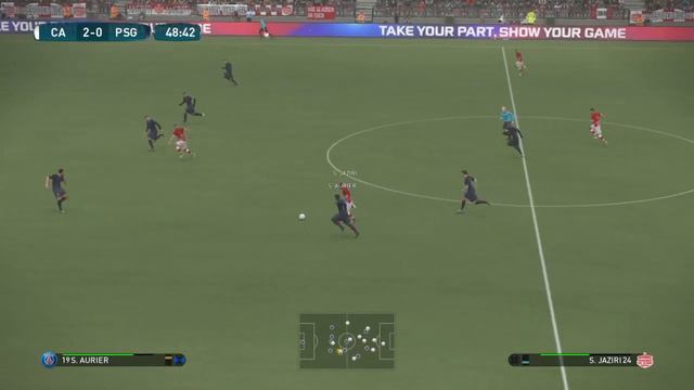 PS4 PES 2017 Gameplay Club Africain vs Paris Saint Germain HD смотреть онлайн