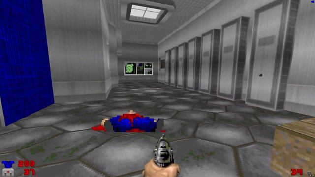 Let's play Doom 2 - A.L.T. (MAP 01) смотреть онлайн