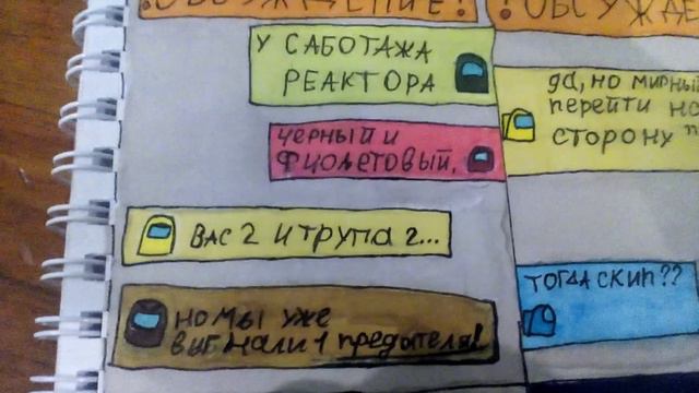 и это 8-ая часть комикса по Амонг ас!!! смотреть онлайн