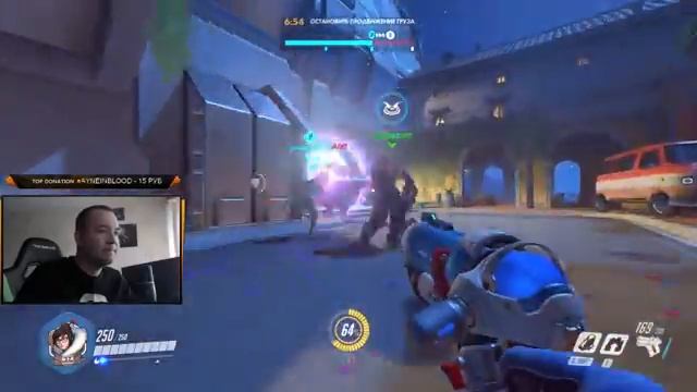 Yukio - Stream 2 июля 2016 г. (Overwatch - Игра с подписоном Саней) смотреть онлайн