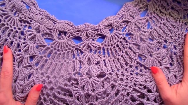 ОБЗОР! Приглашаю всех! Вяжем летнюю (пляжную)тунику вместе! summer tunic crochet смотреть онлайн