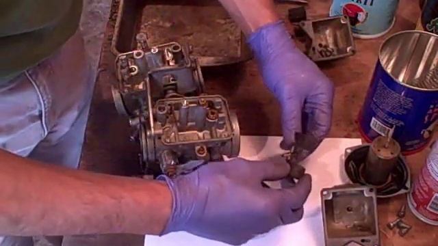 XV750 carb cleaning part 1 смотреть онлайн