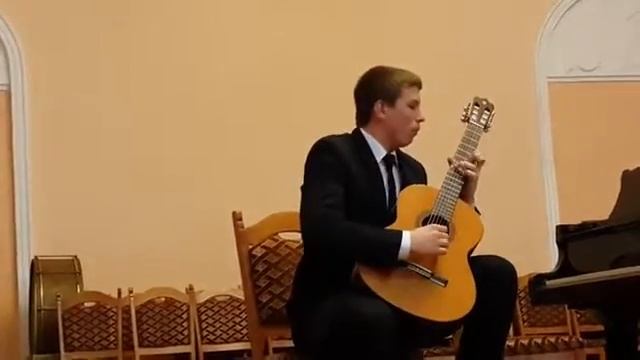 Дима Дорофеев Ф. Таррега-Арабское Каприччио смотреть онлайн
