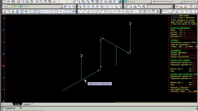 Isometric with automatic BOM in Autocad смотреть онлайн