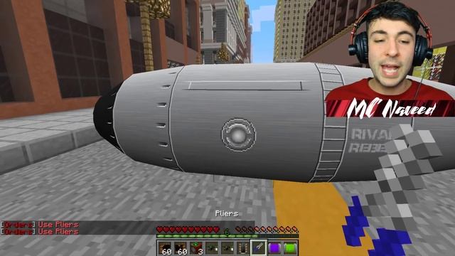 Minecraft RAINING NUKE VS VIRUS CONTAMINATION MOD / FIGHT OFF THE RADIOACTIVE VIRUS!! Minecraft Mod смотреть онлайн