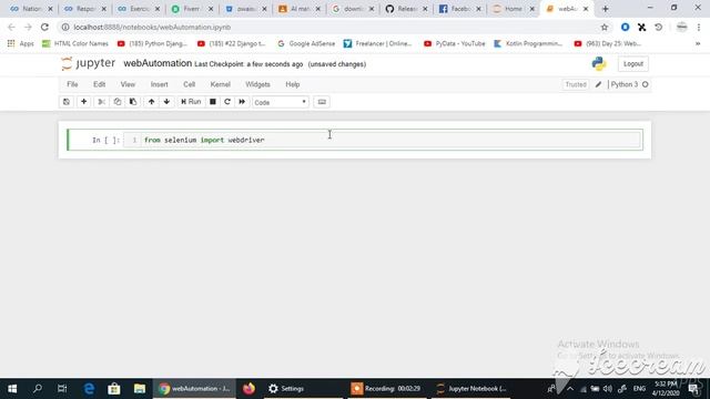 Python Selenium Tutorial - Automating Login to Facebook - Part - 1 смотреть онлайн