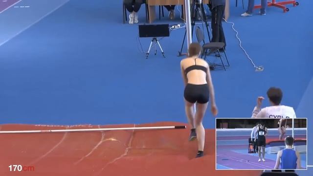 Polina Parfenenko Vs Maria Popova High Jump  U20 Chelyabinsk 2022 #highjump #trackandfield #run #бе