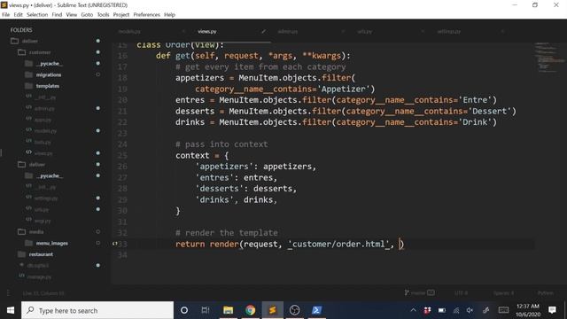 Building a Food Delivery Web App With Django & Python: Part 2 Setting up the Ordering System Part 1 смотреть онлайн