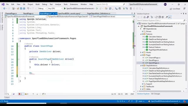 SpecFlow Selenium C# Tutorials-08 | Page Object Model from Scratch | End to End Automation Framewor смотреть онлайн