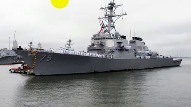 письмо члена экипажа эсминца Дональд Кук смотреть онлайн