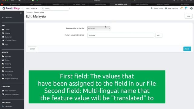 Features mapping in separate nodes - PS Data Import module ”Michaelos” смотреть онлайн