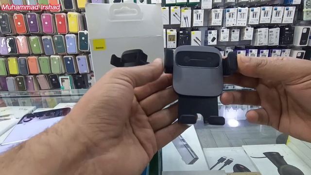 Baseus Car Mount Cube Gravity Vehicle-mounted Holder Black (SUYL-FK01)#baseus #joyroom #carholder