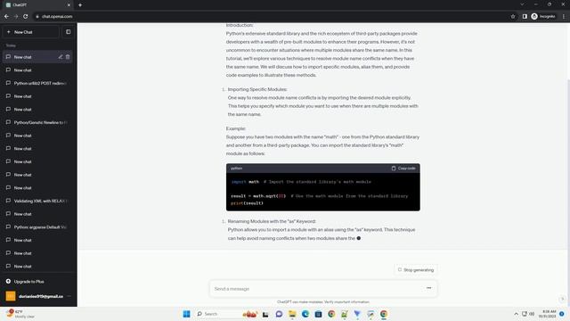 Python How can I choose which module to import when they are named the same смотреть онлайн