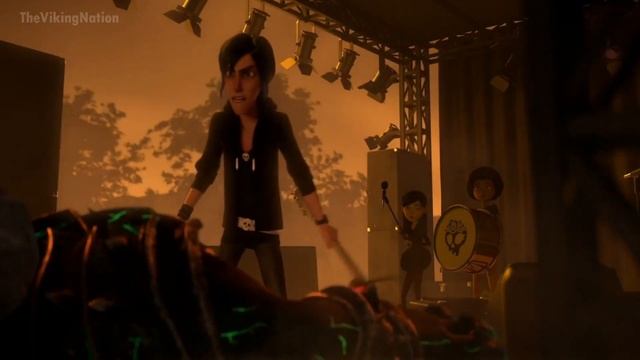 Douxie Acting Suspicious In Trollhunters & 3Below смотреть онлайн