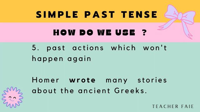 Simple Past Tense смотреть онлайн