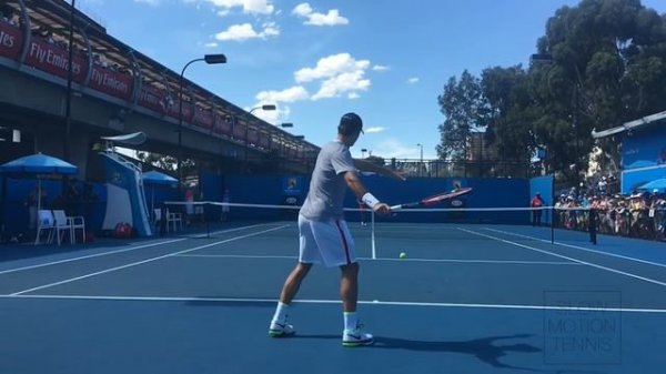 Roger Federer - Forehands in Slow Motion (2016) [720p]