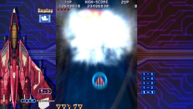 Raiden IV × MIKADO Remix Gameplay | Xbox Series X смотреть онлайн