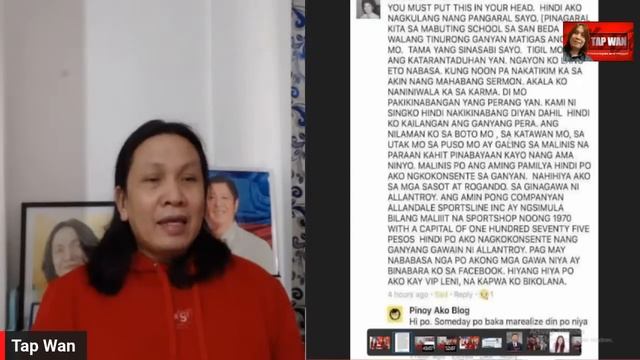 NAGPOST muli si POLITIQUE PH 6-0 ang SCOREBOARD for THEA TAN | Sunog na naman si SASS ROGANDO SASOT смотреть онлайн