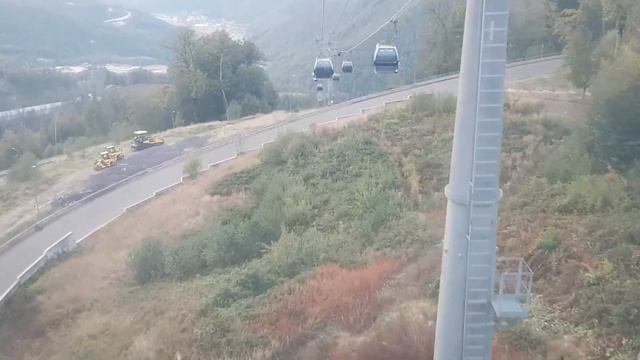 СОЧИ: канатная дорога Олимпия в сумерках | Жизнь на Юге смотреть онлайн