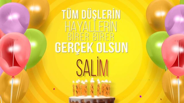 İyi ki doğdun SALİM- İsme Özel Doğum Günü Şarkısı (FULL VERSİYON) смотреть онлайн