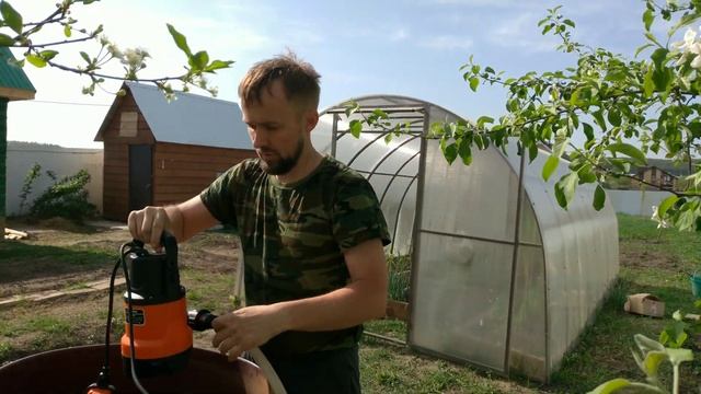 Дренажный насос вихрь дн-550. Обзор. смотреть онлайн