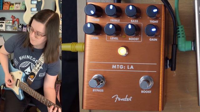 Tube Distortion Shootout! Fender MTG Tube Distortion Vs MTG: LA Tube Distortion