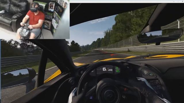 Racing VR Games in a Simulator - Project Cars and Dirt Rally смотреть онлайн
