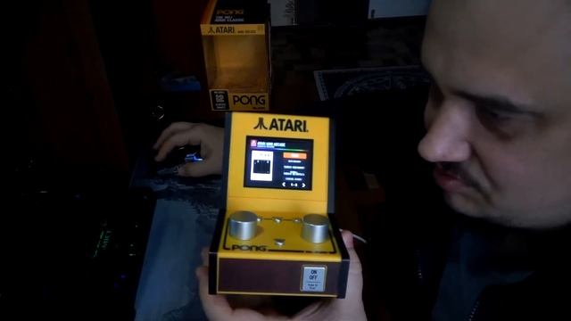 PONG ATARI MINI ARCADE смотреть онлайн