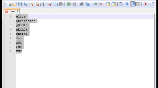 Convert Text to Uppercase смотреть онлайн