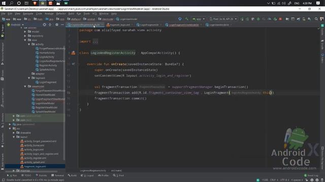 Clone Sarahah App By Firebase part 15 - Replace Login Activity To Login Fragment MVVM Model - Kotli смотреть онлайн