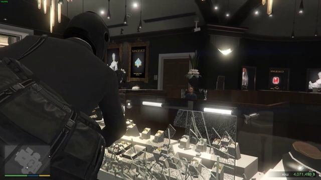 Grand Theft Auto V : Ограбление ювелирного магазина смотреть онлайн