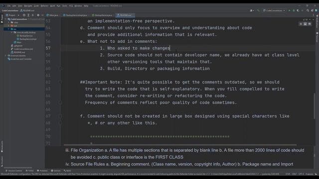 Source Code Organization Part-3 | Different types of comments in Java #coding #java смотреть онлайн