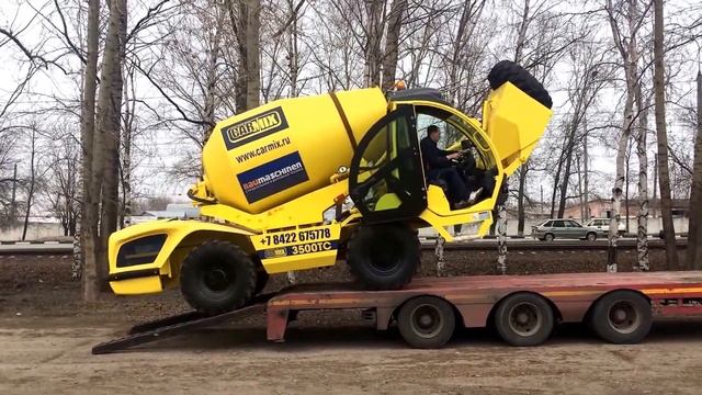 Копия видео "Автобетоносмеситель Carmix поехал строить мосты в Алтайский край." смотреть онлайн