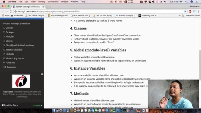 Python : Variable Naming Convention смотреть онлайн