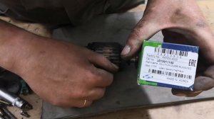 Ремонт Hyundai Getz. Не заводится, не срабатывает стартер. Хёндай Гетц, стартер, замена бендекса.