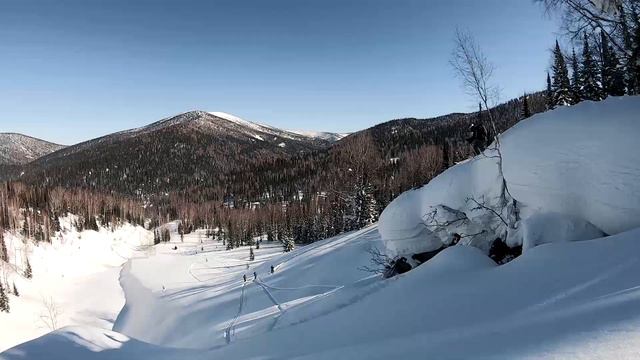 Heliski In Russia. Western Siberia / Хелиски в России. Западная Сибирь.