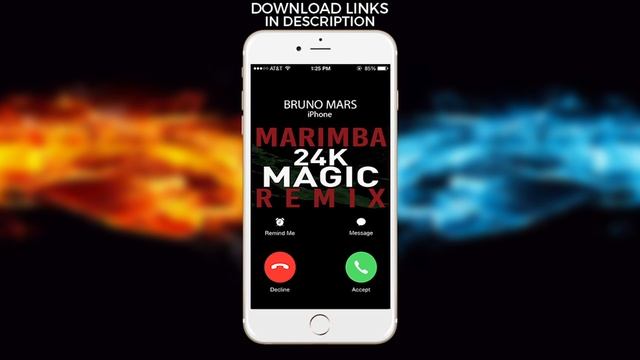 Bruno Mars 24K Magic Marimba Remix Ringtone смотреть онлайн