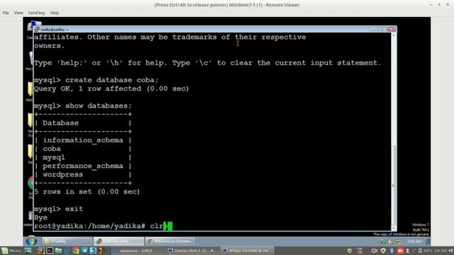 Full Tutorial, How to Configure Database Using Mysql-server смотреть онлайн