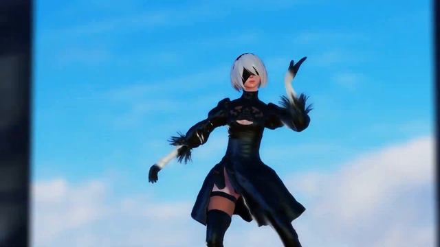 TIGEREYES - Outlook (Nier Automata 2b 3D video) смотреть онлайн