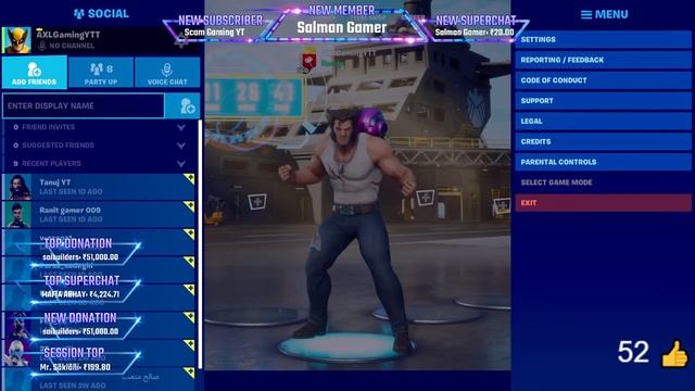 Fortnite | Live | No Healing Challenge | Logan Logan Khelte Hai смотреть онлайн