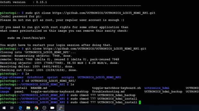 Octoprint Raspberry Pi Touch Screen Install - Touch UI - Chris's Basement смотреть онлайн