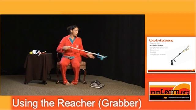 Adaptive Equipment: How to Use a Reacher or Grabber смотреть онлайн