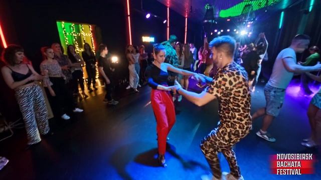Bachata Social by Boris Plotinskiy & Maria Matukhina @novosibirskbachatafestival2022 смотреть онлайн